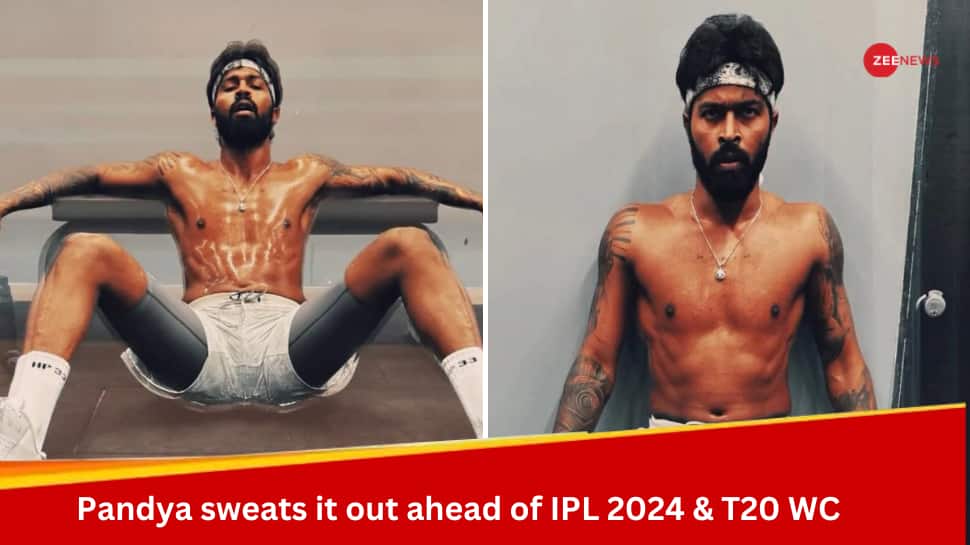 WATCH: Hardik Pandya Working Hard For Comeback Ahead Of IPL 2024 And T20 World Cup 2024