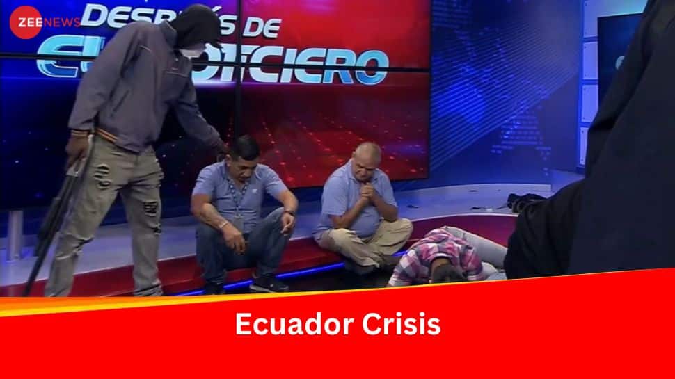 WATCH: Armed Men Storm Ecuador TV Studio During Live Broadcast As Attacks Escalate