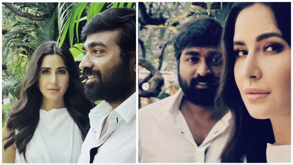 Katrina Kaif, Vijay Sethupathi Look Stunning In White Amid Merry Christmas Promotions - PICS 