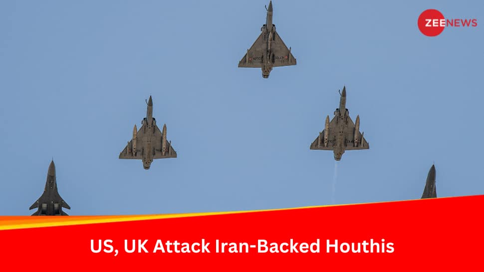 US, UK Strike Iran-Backed Houthi Targets In Yemen After Red Sea Attacks