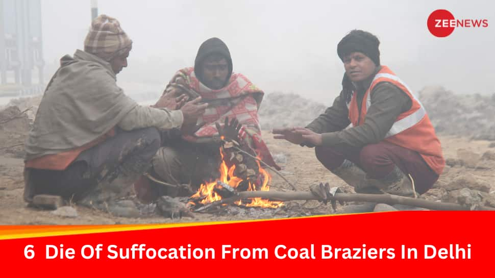 Cold Wave Turns Deadly: Six Die Of Coal Brazier Fumes In 2 Separate Incidents In Delhi