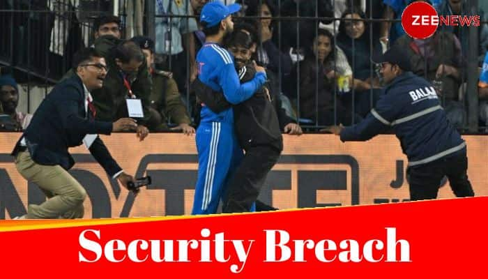 WATCH: Virat Kohli Hugs Back Fan Who Breaches Security