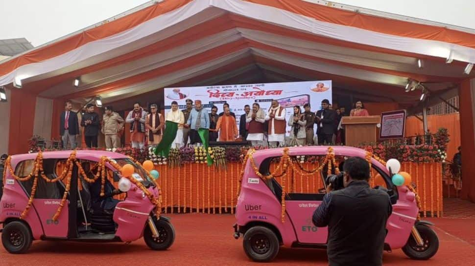 Uber Launches Electric Auto Rickshaws In Ayodhya Ahead Of Ram Mandir Inauguration