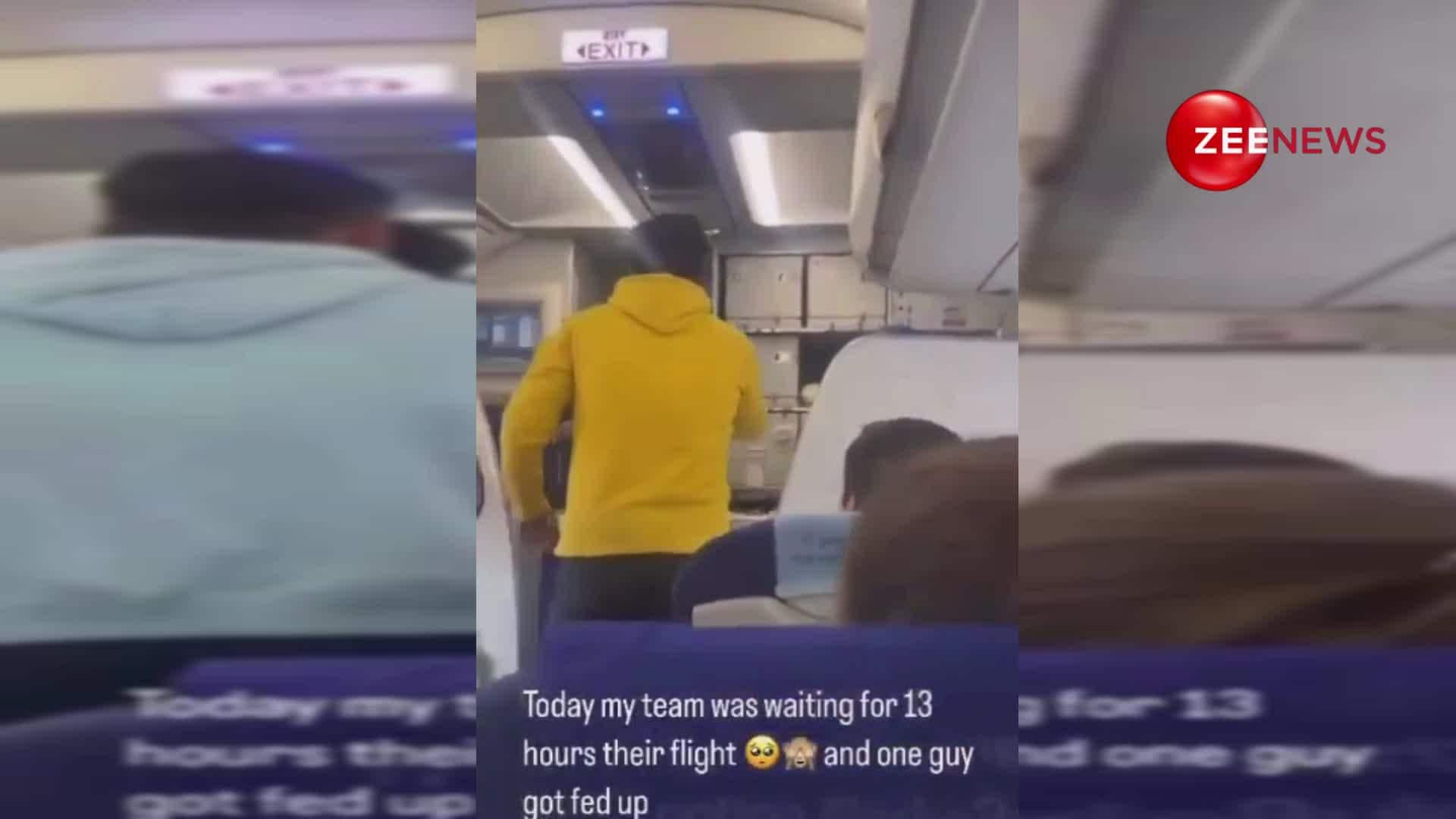 Viral Video Passenger Apologizes After Assaulting Delhi Goa Indigo