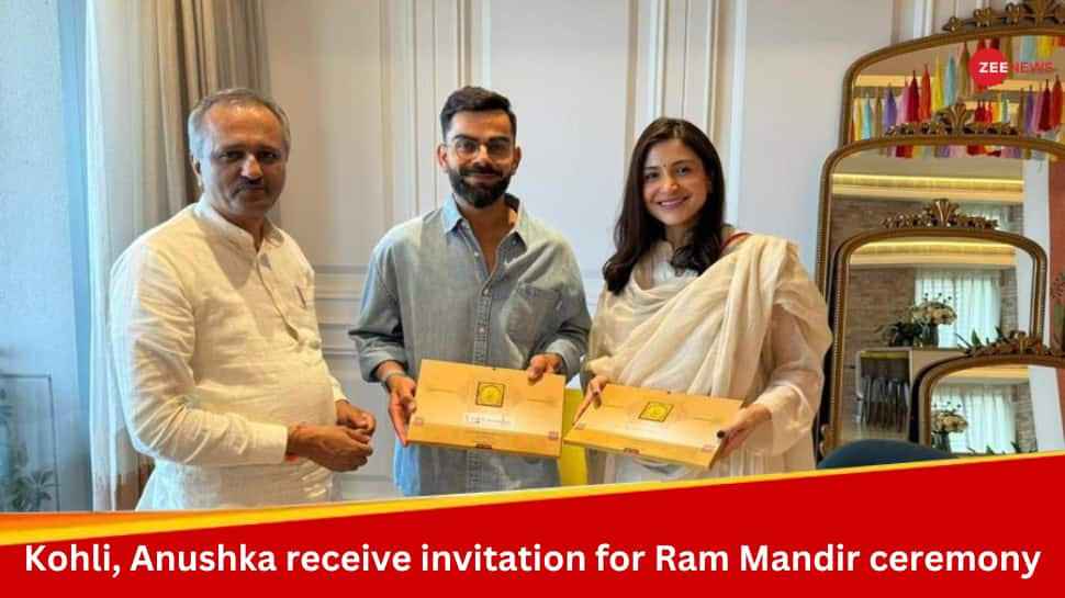 Viral Pic: Virat Kohli, Anushka Sharma Get Invitation For &#039;Pran Pratishtha&#039; Ceremony Of Ram Mandir In Ayodhya