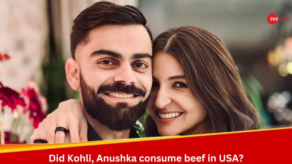 Fact Check: Did Virat Kohli, Anushka Sharma Consume Beef At A Restaurant In USA?