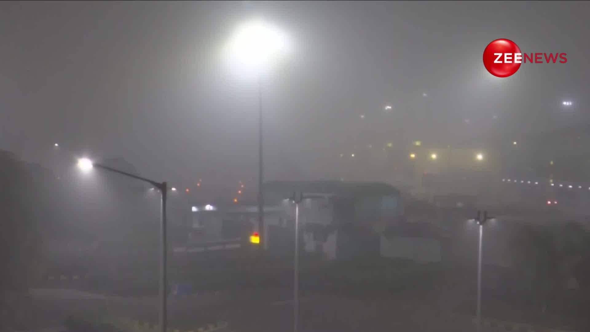 Delhi: Fog and Coldwave to Continue, Orange Alert Issued, Flights Delayed | Zee News