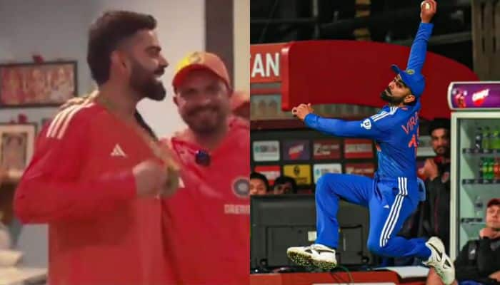 Virat Kohli&#039;s Reaction After Winning &#039;Best Fielder Of The Series&#039; Award Goes Viral - WATCH