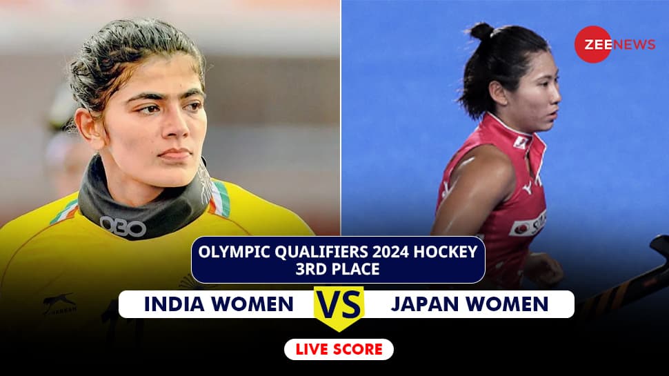 Highlights INDW 01 JAPW, FIH Olympic Qualifiers 2024 Hockey 3rd