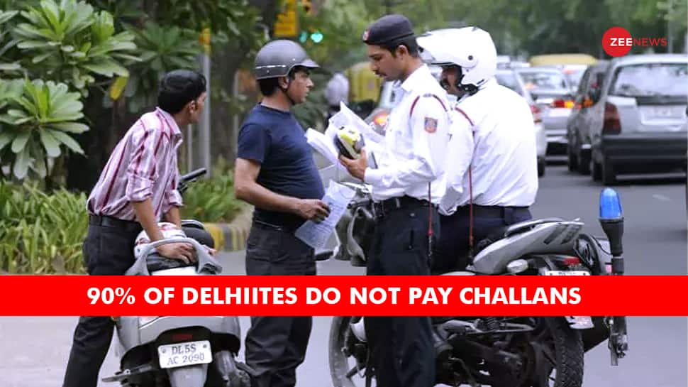 90% of Delhiites Do NOT Pay Challans. Know Details