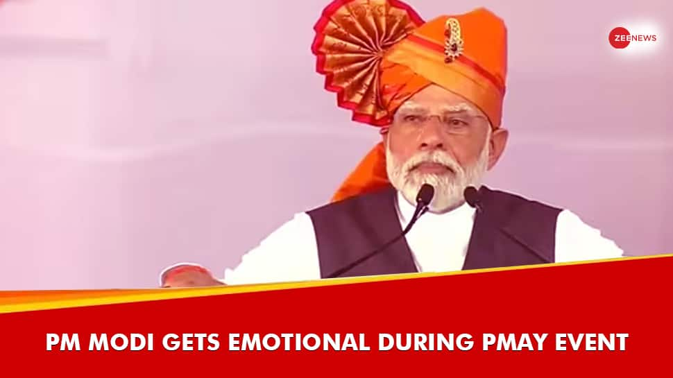 WATCH: PM Modi Gets Emotional During PMAY Event In Maharashtra, Says &#039;Wish I Had A Home...&#039;