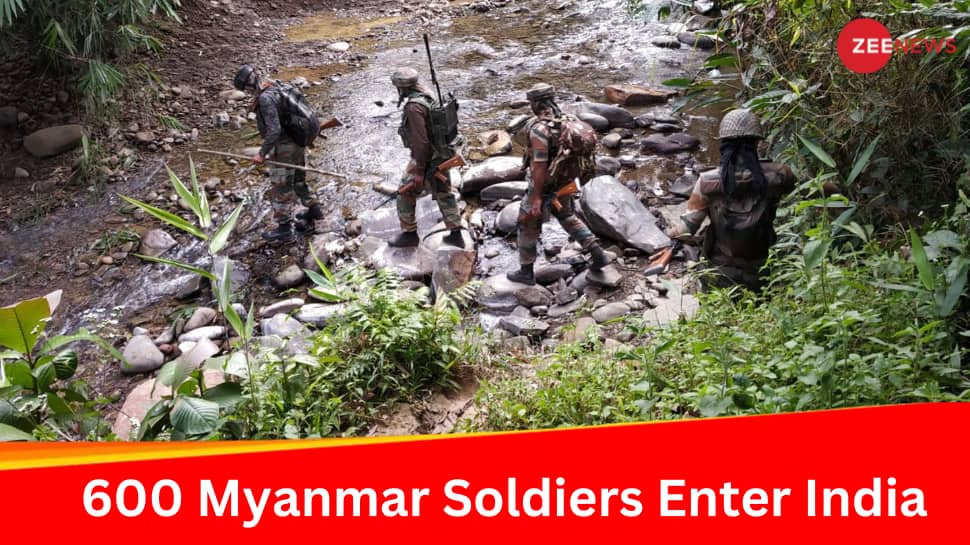 600 Myanmar Soldiers Enter India Amid Crisis, Mizoram CM Seeks Centre’s Intervention