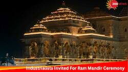 From Tata To Birla: Check List Of Industrialists Invited For Ram Temple Event