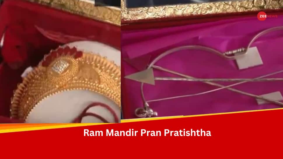 Watch: Ram Lalla Gets Mukut, Bow From Darbhangas Royal Family Ahead Of Consecration Ceremony
