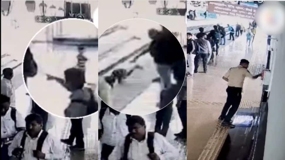 Watch: Guard&#039;s Quick Thinking Heroic Act Saves Two Lives At Pune Metro Station