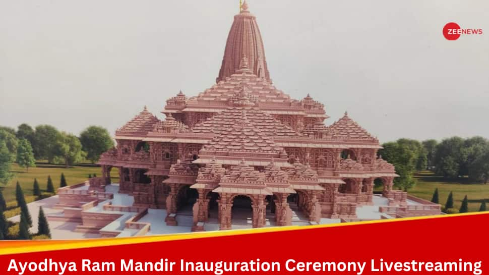 Ayodhya Ram Mandir Inauguration Live Streaming When And Where To Watch Ram Lala Pran Pratishtha