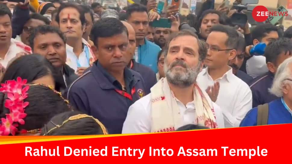 Congress Leader Rahul Gandhi Denied Entry To Assam Temple, Local MLA And MP Allowed