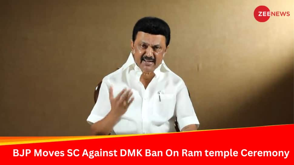 BJP Moves SC Against Tamil Nadu Govt Ban On Ram Temple Ceremony Live Telecast