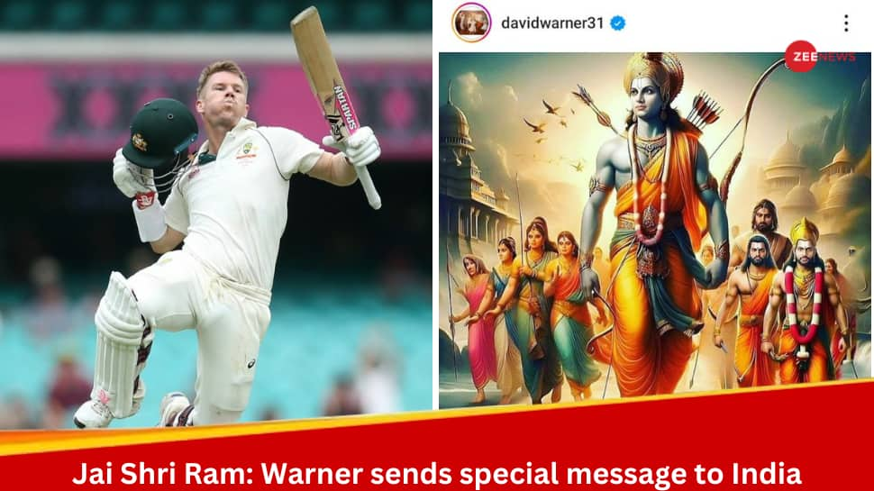 David Warner Sends Special Message To India After Ram Mandir Pran Pratishtha Ceremony