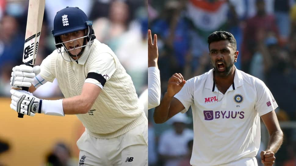 R Ashwin Vs Joe Root