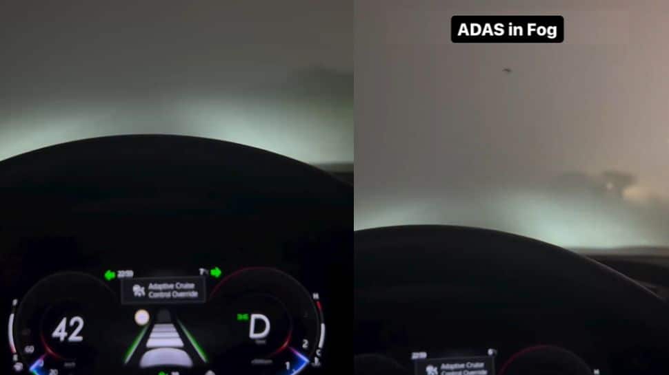 Mahindra XUV700’s ADAS Helps Driver In Dense Fog, Shares Video