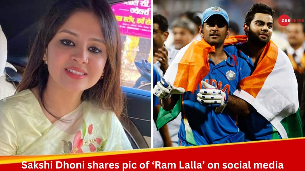 MS Dhoni Did Not Attend Ram Temple Inauguration, Wife Sakshi Shares Pic Of &#039;Ram Lalla&#039; On Insta; Check Here