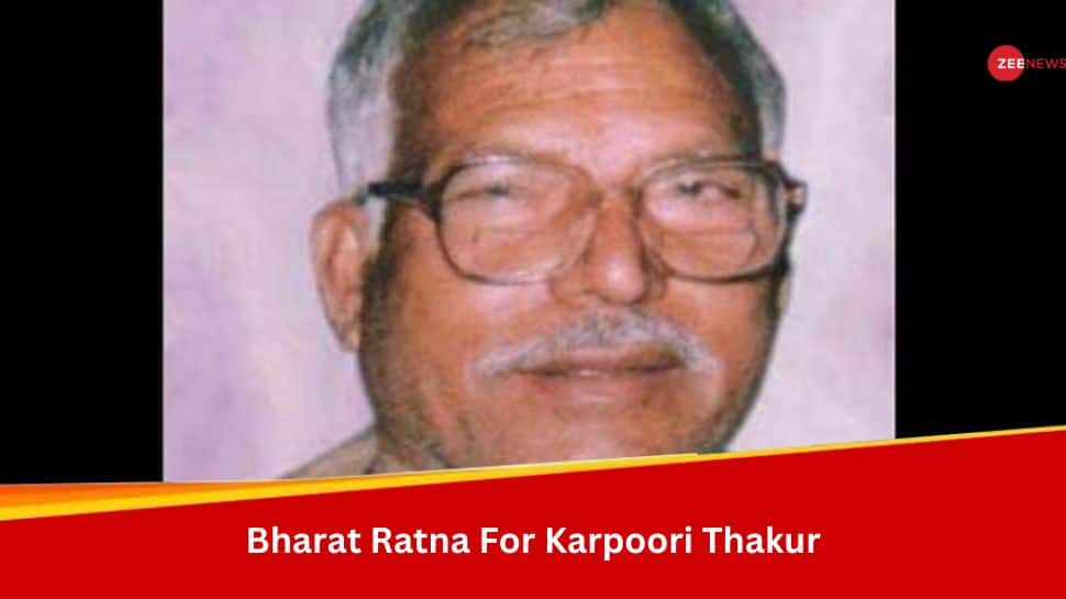 Karpoori Thakur, Bihars Jan Nayak And Former CM, To Be Awarded Bharat Ratna Posthumously