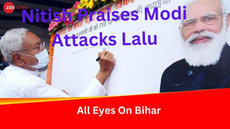 Bihar: Nitish Kumar Praises PM Modi, Makes Veiled Attack On RJD, Congress; Is Another U-Turn On Cards?