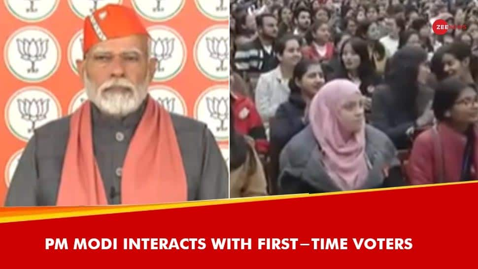 Your Vote Matters In Shaping Indias Destiny: PM Modi Interacts With First-Time Voters