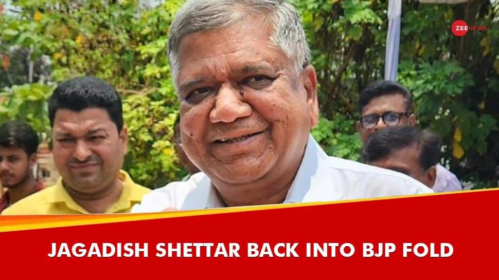 BREAKING: Big Setback To Congress, Former Karnataka CM Jagadish Shettar Rejoins BJP