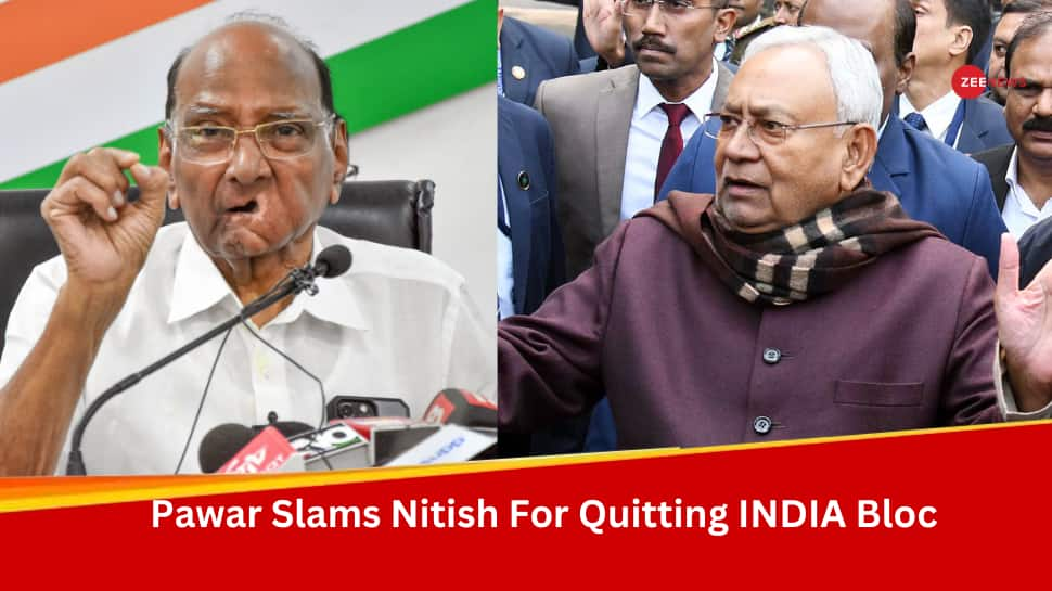 &#039;Public Will Teach Him A Lesson...&#039;: Sharad Pawar Blasts Nitish Kumar For Breaking Away From INDIA Bloc