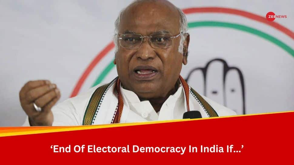 &#039;If Narendra Modi Retains Power...&#039;: Mallikarjun Kharge Warns Of Dictatorship In India 