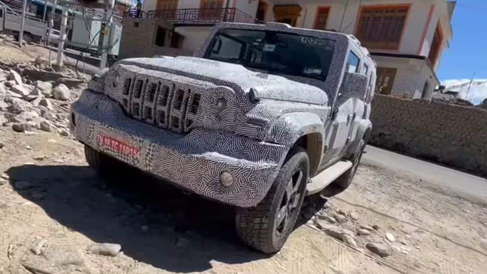 2024 Mahindra Thar 5-door Snapped Again: Top 5 Changes It Will Feature Over 3-Door Model