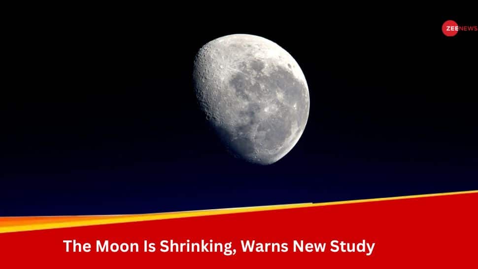 &#039;Moon Is Shrinking&#039;: New Study Warns Of More Moonshakes, Landslides In Its South Pole