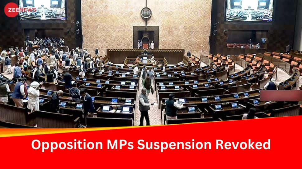 Ahead Of Presidents Budget Session Address, Rajya Sabha Chairman Revokes Suspension Of 11 Opposition MPs