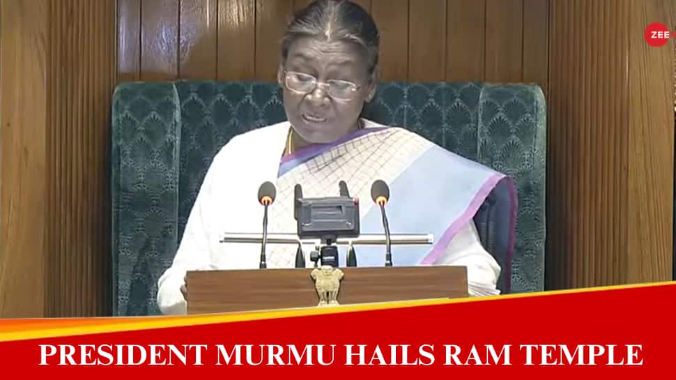 Budget 2024: President Murmu Hails Ram Temple In Her First Speech In New Parliament