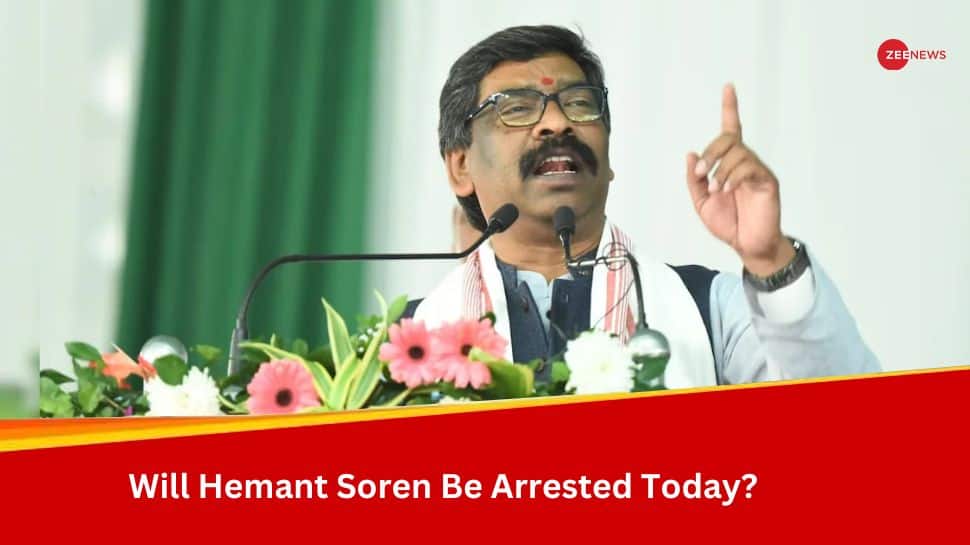ED Officials Arrive At Hemant Soren&#039;s Residence, Will Jharkhand CM Be Arrested? 