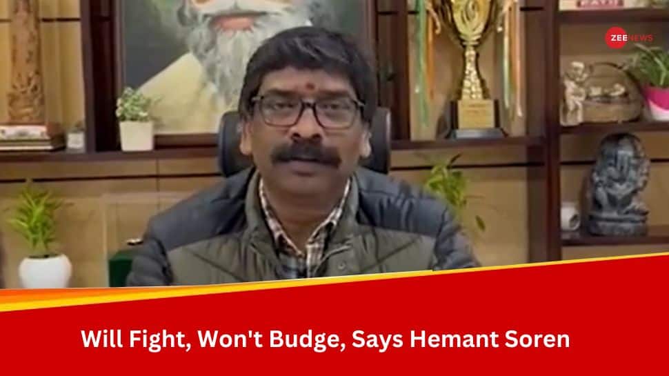 Hemant Soren Vows To Fight In Video Message To JMM Workers Just Before His Arrest – WATCH
