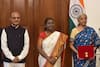 Nirmala Sitharaman At Rashtrapati Bhawan