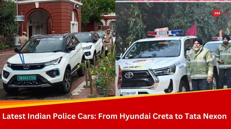 Latest Indian Police Cars From Hyundai Creta to Tata Nexon EV