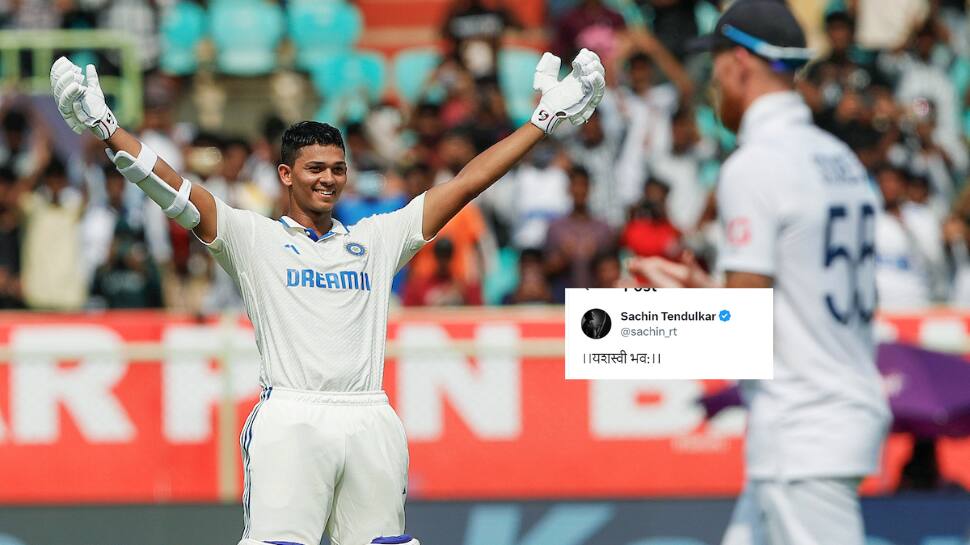 'Yashasvi Bhava': Sachin Tendulkar Gets The Best Praise Out For Yashasvi Jaiswal After His Heroic Knock Vs England In 2nd Test At Vizag