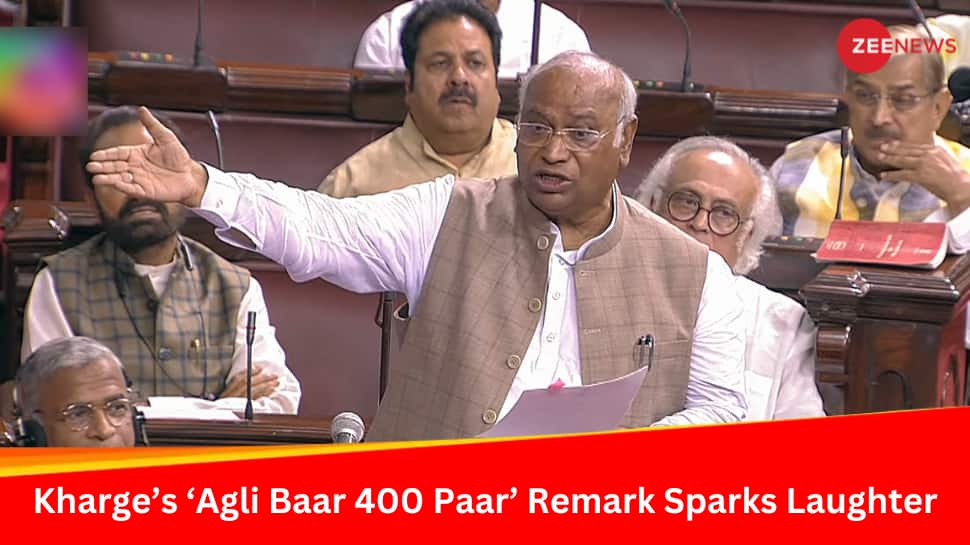 &#039;Agli Baar, 400 Paar...&#039;: Mallikarjun Kharge&#039;s Foot In Mouth Statement For Modi And BJP In LS - Watch