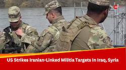 US Launches Retaliatory Strikes In Iraq, Syria Against Iran-linked Targets