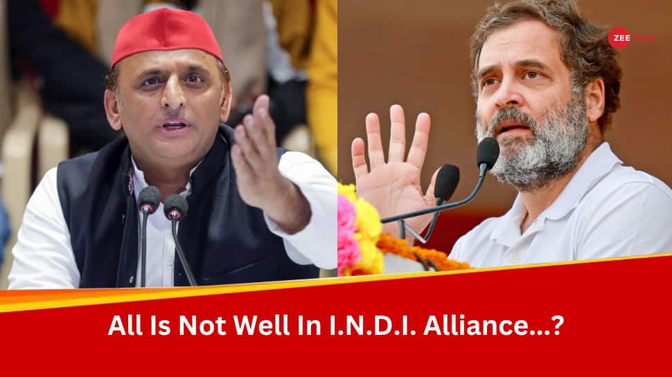 Crisis In INDI Alliance? After Mamata Banerjee, Akhilesh Yadav Expresses Discontent With Congress- Watch