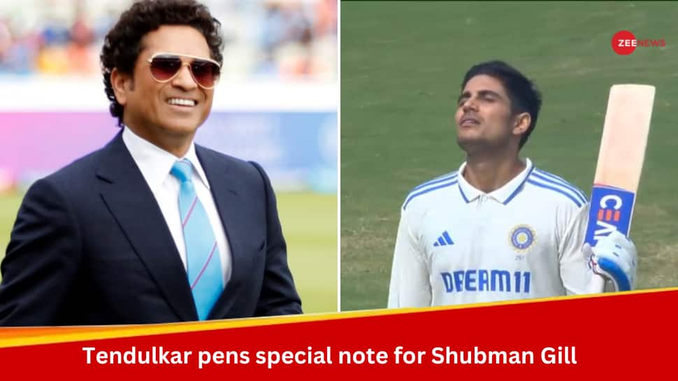 Sachin Tendulkar Pens Special Note For Shubman Gill For His Century Against England In 2nd Test