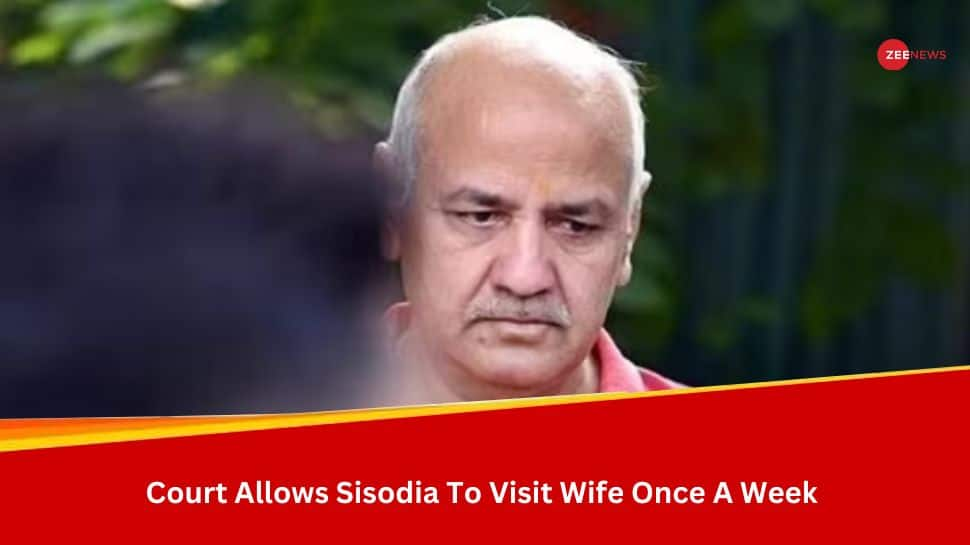 Delhi Liquor Scam: Big Relief For Manish Sisodia, AAP Leader Allowed To Meet Ailing Wife Once A Week