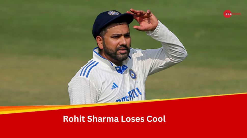 Watch: Rohit Sharma Loses Cool Over Fielders, Stump Mic Records Him Yelling: &#039;Chilla Chilla Ke Gala...&#039;