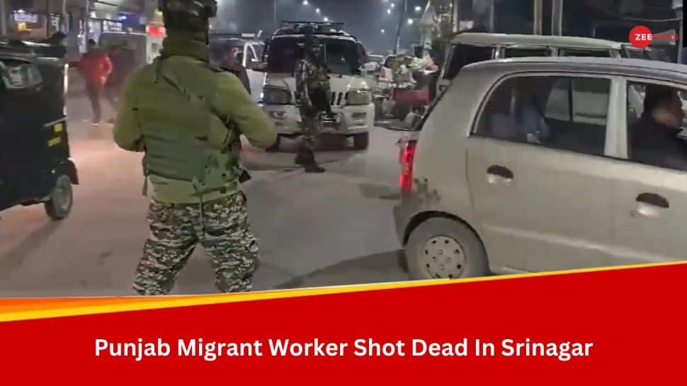 Migrant Worker From Punjab&#039;s Amritsar Shot Dead By Terrorists In J&amp;K&#039;s Srinagar; Search Operation Begins 