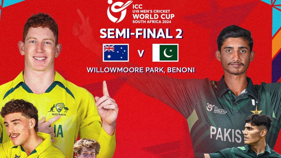 Australia U19 vs Pakistan U19 World Cup 2024 Live Streaming: When, Where and How To Watch AUS Under 19 Vs PAK Under 19 Semifinal 2 Match Live Telecast On Mobile APPS, TV And Laptop?
