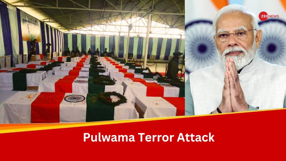 PM Modi Pays Homage To Fallen Soldiers Of Pulwama Terror Attack